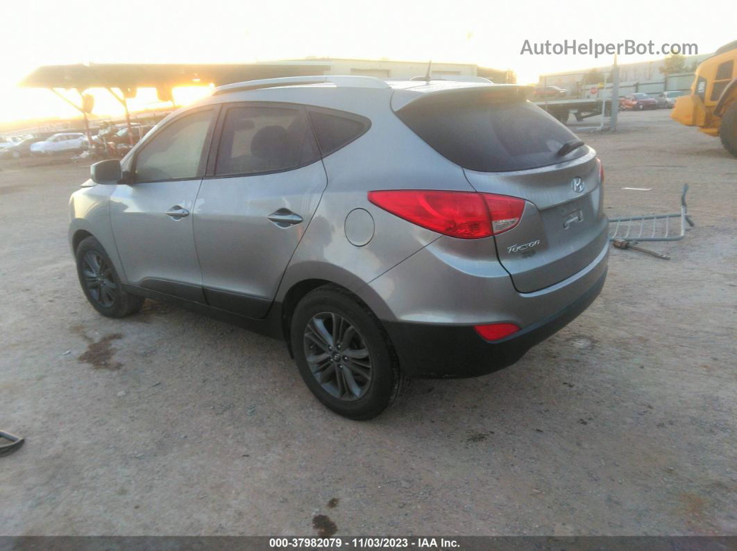 2014 Hyundai Tucson Se Silver vin: KM8JU3AG3EU879561