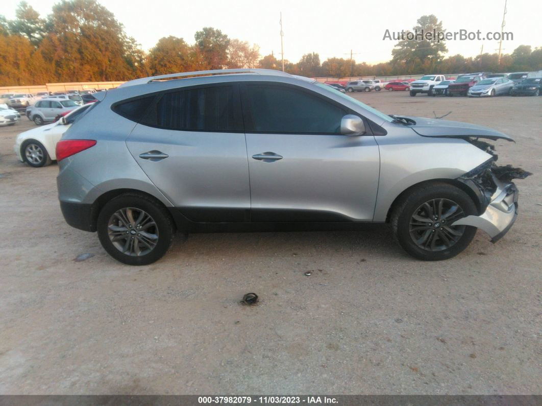 2014 Hyundai Tucson Se Silver vin: KM8JU3AG3EU879561