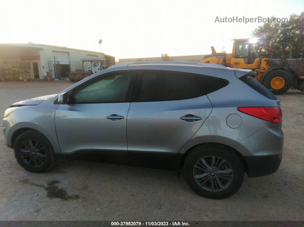 2014 Hyundai Tucson Se Silver vin: KM8JU3AG3EU879561