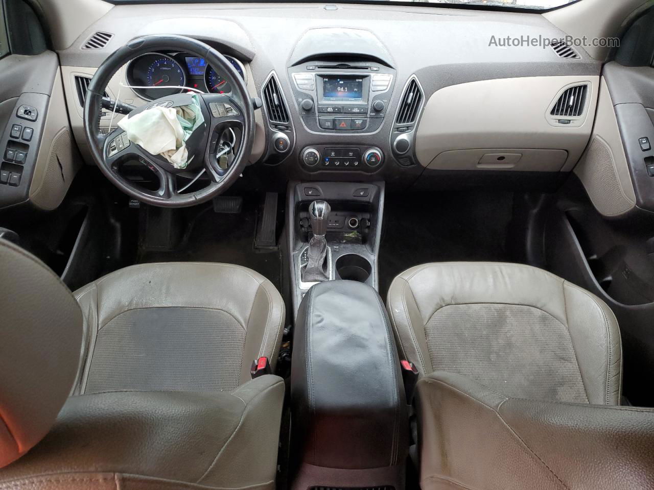 2014 Hyundai Tucson Gls Коричневый vin: KM8JU3AG3EU906788