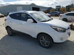 2014 Hyundai Tucson Gls White vin: KM8JU3AG4EU820387