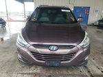 2014 Hyundai Tucson Gls Brown vin: KM8JU3AG4EU823953