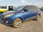 2014 Hyundai Tucson Gls Blue vin: KM8JU3AG4EU861991