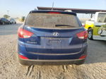 2014 Hyundai Tucson Gls Blue vin: KM8JU3AG4EU861991