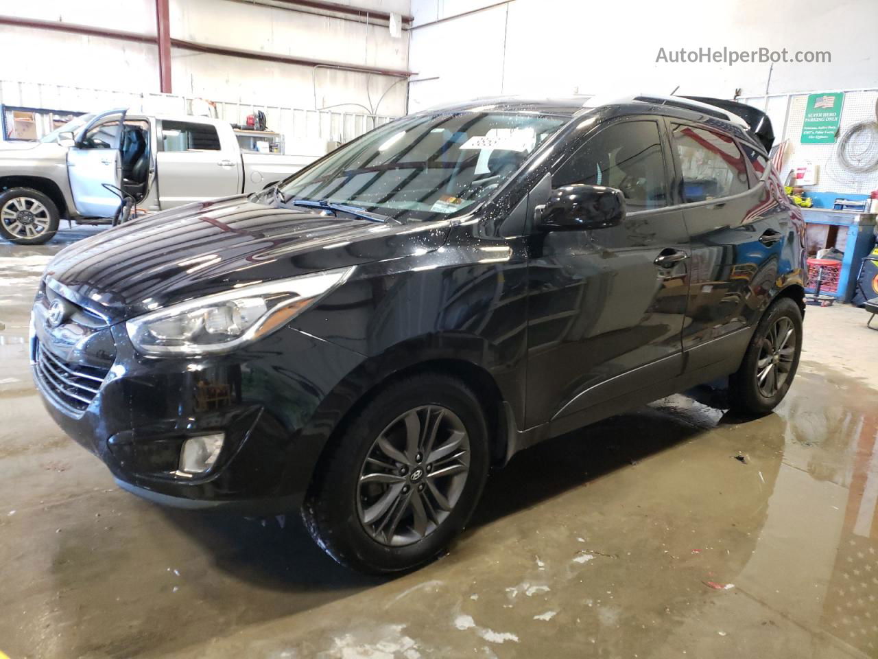 2014 Hyundai Tucson Gls Black vin: KM8JU3AG4EU867760