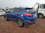 2014 Hyundai Tucson Gls Blue vin: KM8JU3AG4EU895994