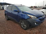 2014 Hyundai Tucson Gls Blue vin: KM8JU3AG4EU895994