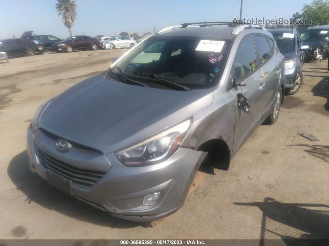 2014 Hyundai Tucson Se Gray vin: KM8JU3AG5EU795564