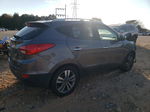 2014 Hyundai Tucson Gls Gray vin: KM8JU3AG5EU798013