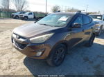 2014 Hyundai Tucson Se Brown vin: KM8JU3AG5EU804330