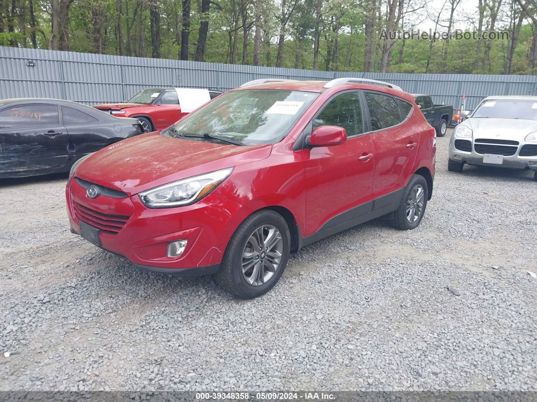 2014 Hyundai Tucson Se Red vin: KM8JU3AG5EU804411