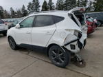 2014 Hyundai Tucson Gls White vin: KM8JU3AG5EU822634