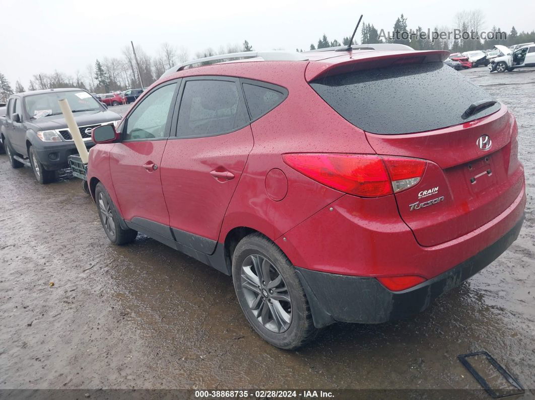 2014 Hyundai Tucson Se Red vin: KM8JU3AG5EU844892