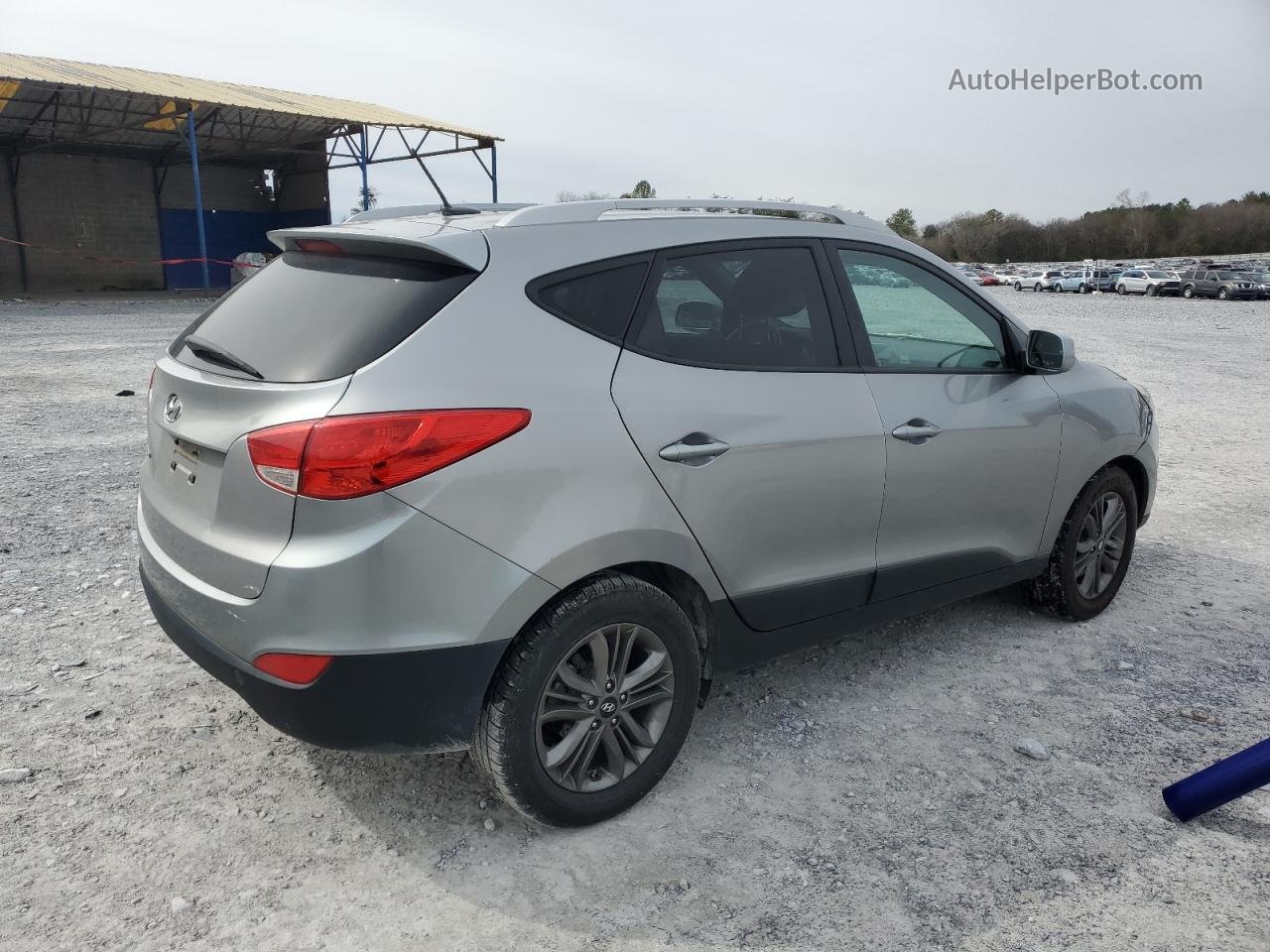 2014 Hyundai Tucson Gls Silver vin: KM8JU3AG5EU922037