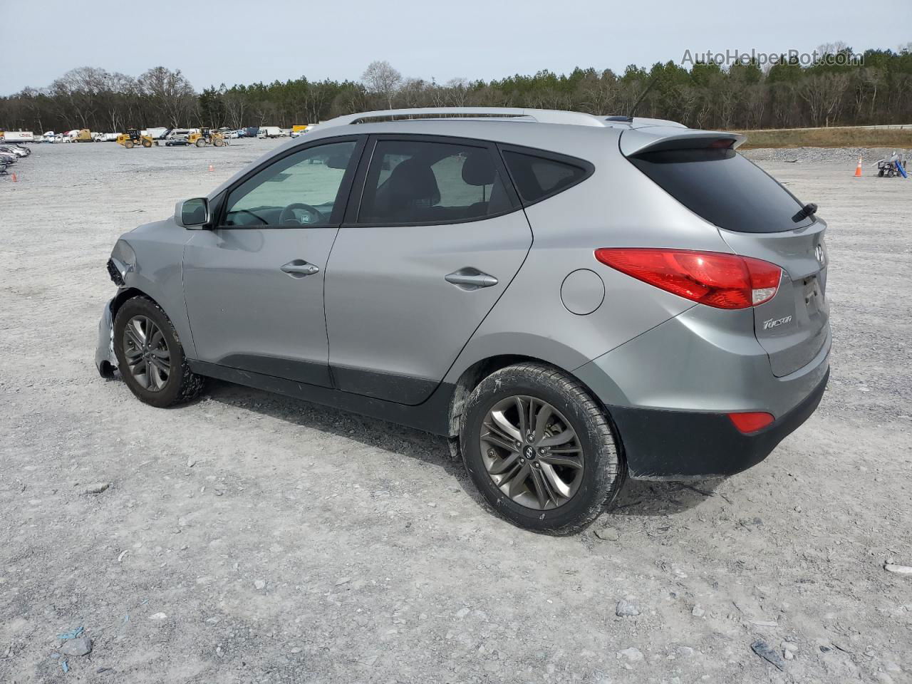 2014 Hyundai Tucson Gls Silver vin: KM8JU3AG5EU922037