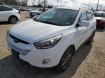 2014 Hyundai Tucson Gls White vin: KM8JU3AG6EU856677