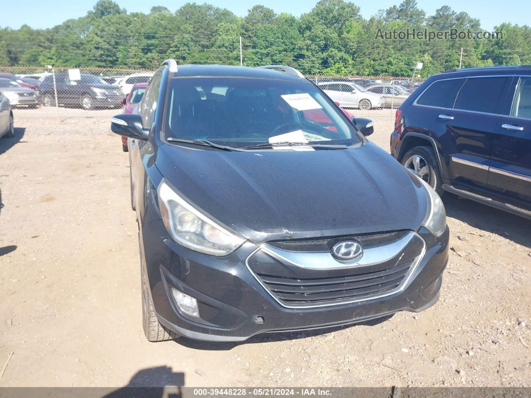 2014 Hyundai Tucson Limited Black vin: KM8JU3AG6EU873835