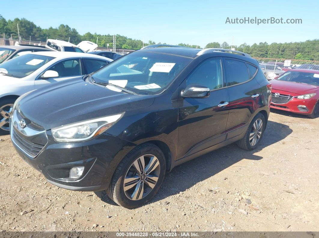 2014 Hyundai Tucson Limited Black vin: KM8JU3AG6EU873835