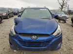 2014 Hyundai Tucson Gls Blue vin: KM8JU3AG6EU885855