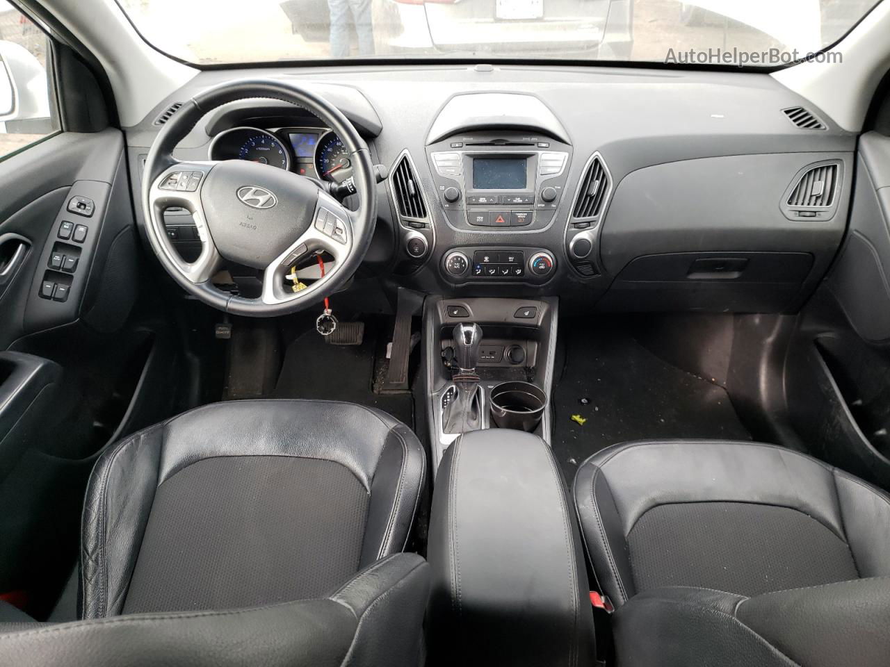 2014 Hyundai Tucson Gls Серебряный vin: KM8JU3AG6EU930504