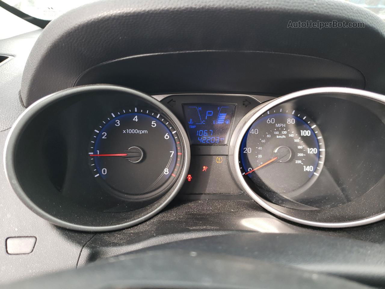 2014 Hyundai Tucson Gls Серебряный vin: KM8JU3AG6EU930504