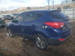 2014 Hyundai Tucson Gls Blue vin: KM8JU3AG7EU790656