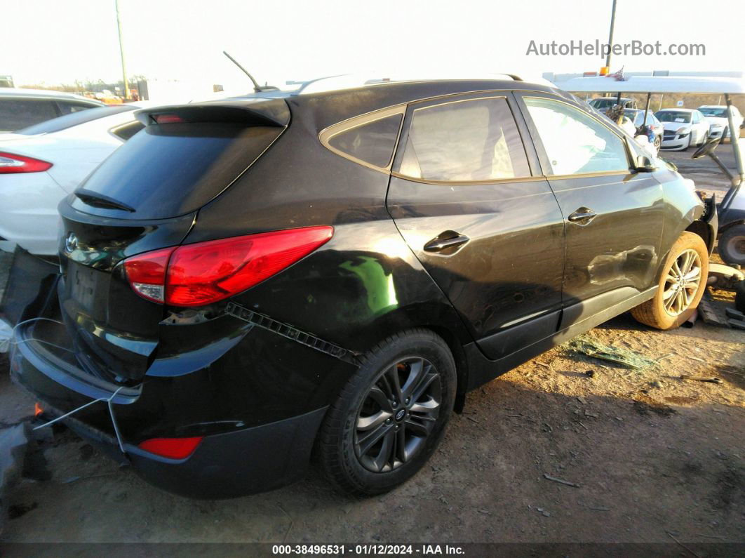 2014 Hyundai Tucson Se Черный vin: KM8JU3AG7EU922170