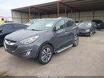 2014 Hyundai Tucson Limited Серый vin: KM8JU3AG7EU942466