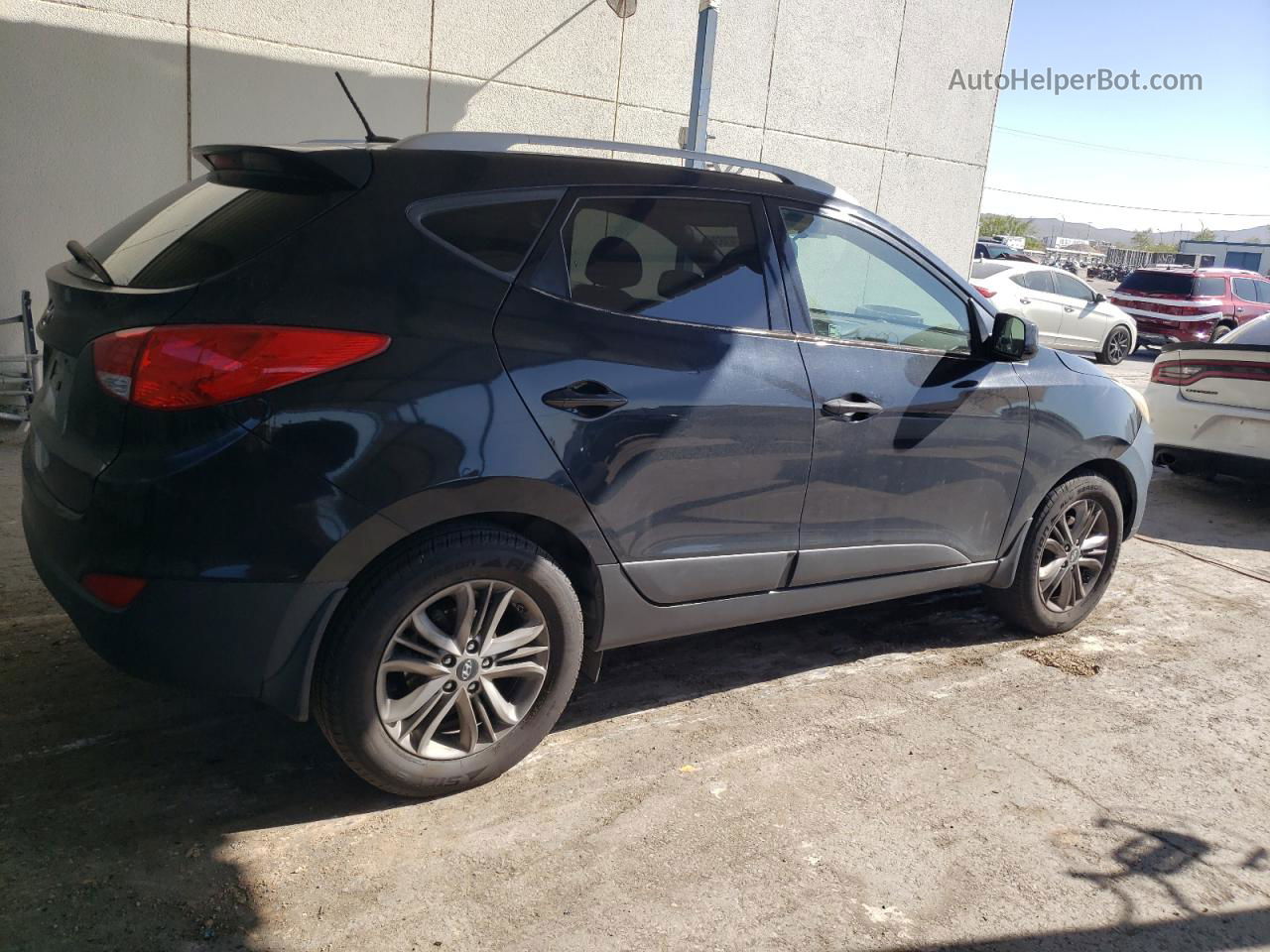 2014 Hyundai Tucson Gls Black vin: KM8JU3AG8EU803656