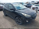 2014 Hyundai Tucson Gls/limited/se Black vin: KM8JU3AG8EU867258