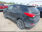 2014 Hyundai Tucson Gls/limited/se Black vin: KM8JU3AG8EU867258