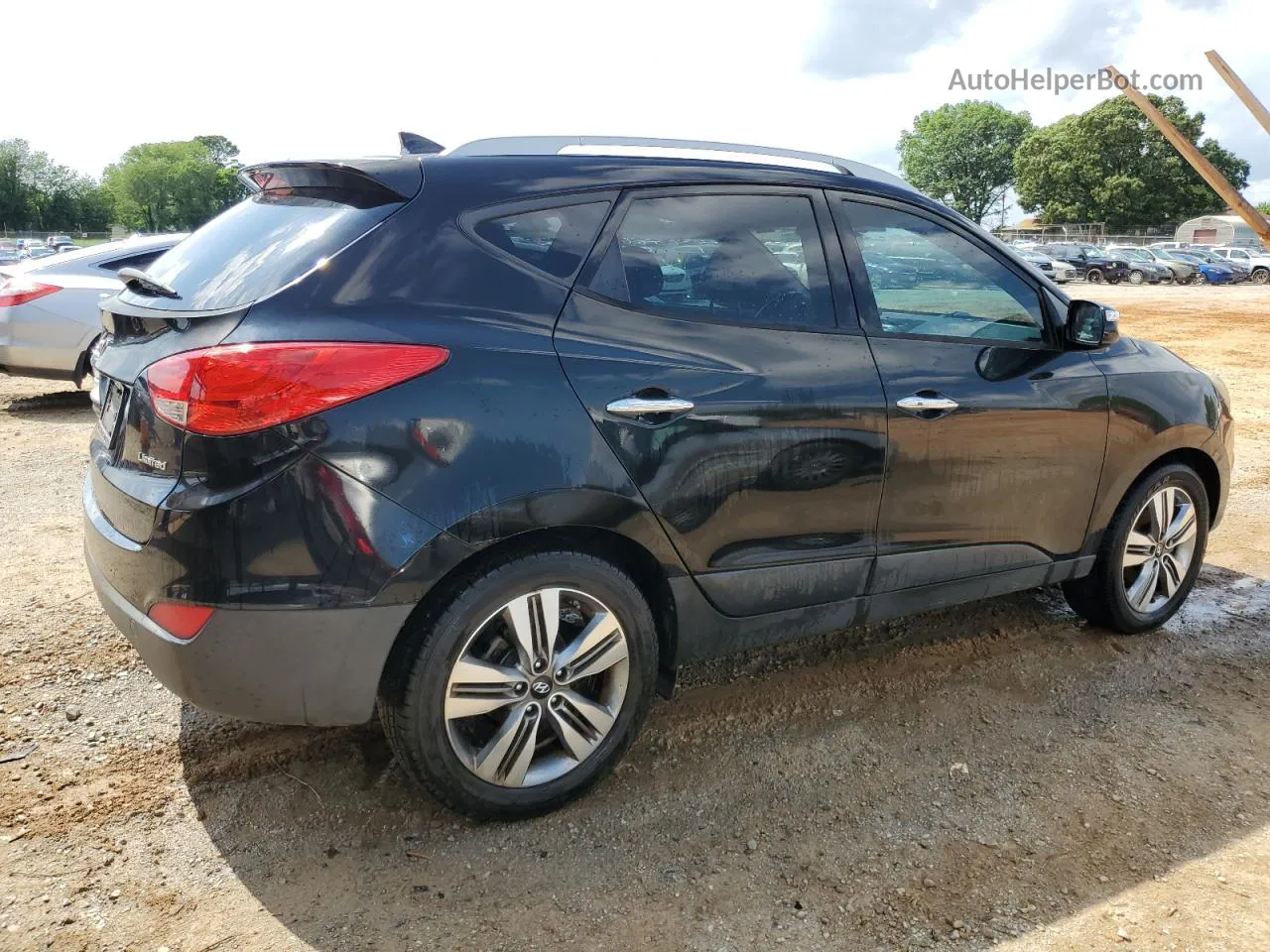 2014 Hyundai Tucson Gls Black vin: KM8JU3AG9EU811734