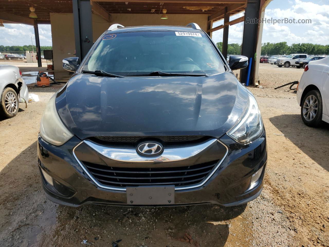 2014 Hyundai Tucson Gls Black vin: KM8JU3AG9EU811734