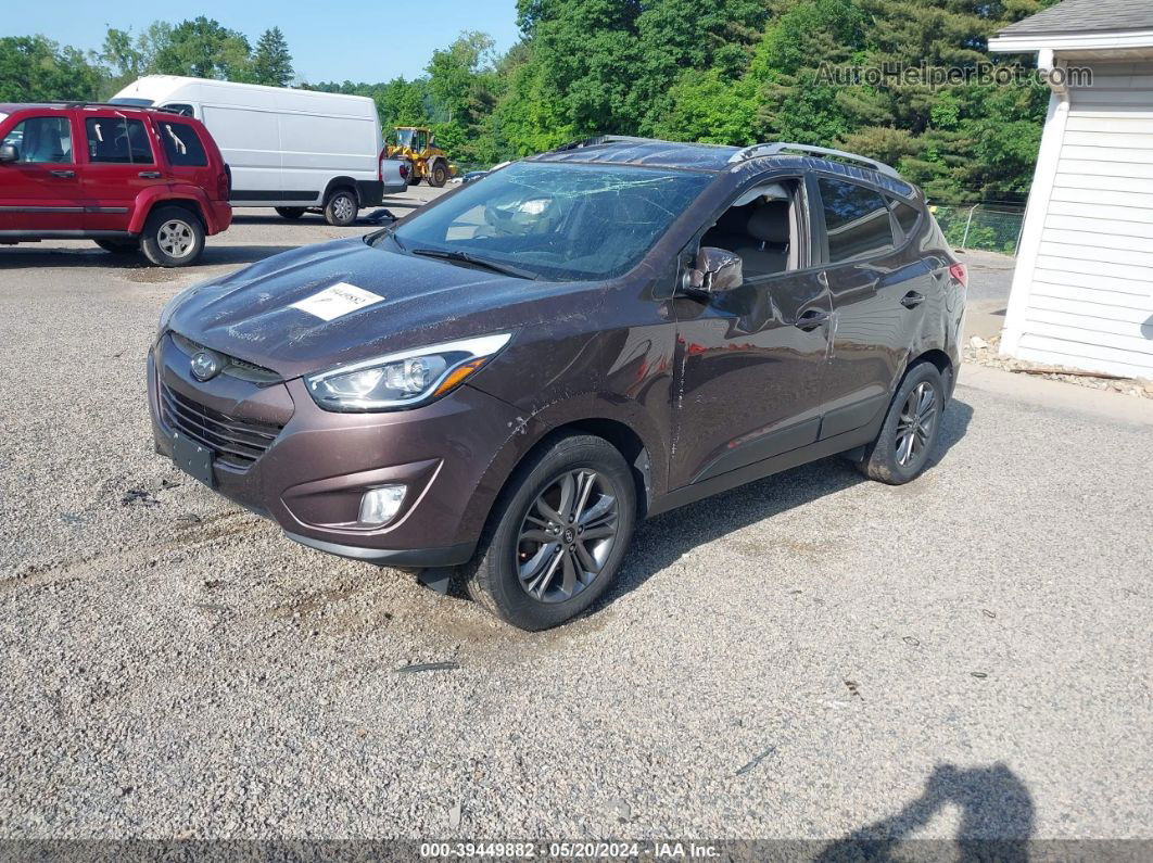 2014 Hyundai Tucson Se Gray vin: KM8JU3AG9EU827058