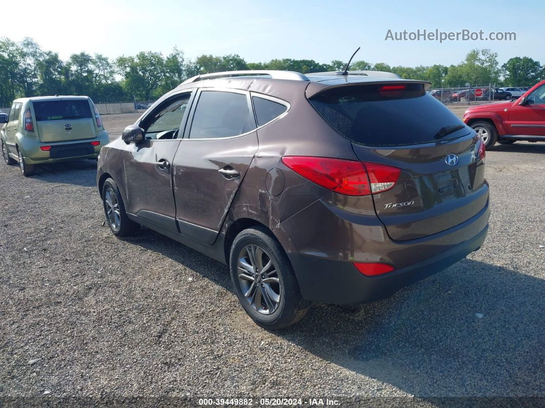 2014 Hyundai Tucson Se Gray vin: KM8JU3AG9EU827058