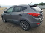 2014 Hyundai Tucson Gls Gray vin: KM8JU3AG9EU897160