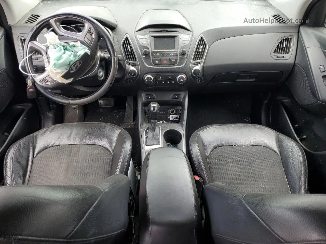 2014 Hyundai Tucson Gls Серый vin: KM8JU3AG9EU899930