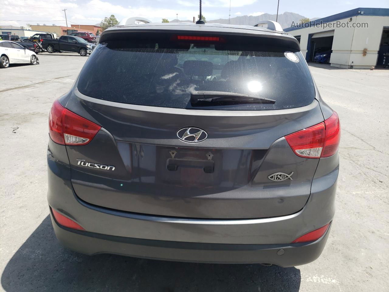 2014 Hyundai Tucson Gls Серый vin: KM8JU3AG9EU922025