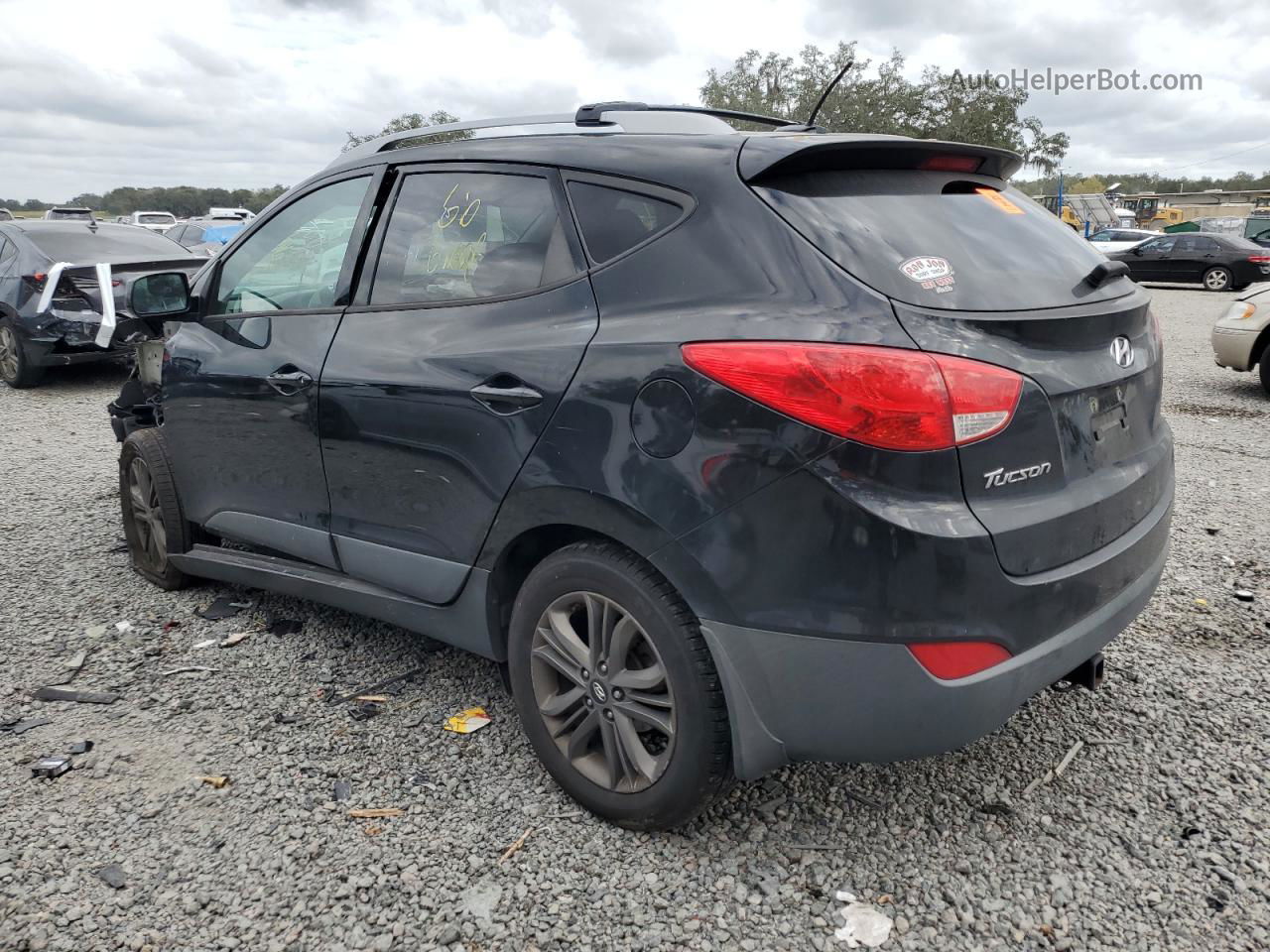 2014 Hyundai Tucson Gls Black vin: KM8JU3AG9EU932229