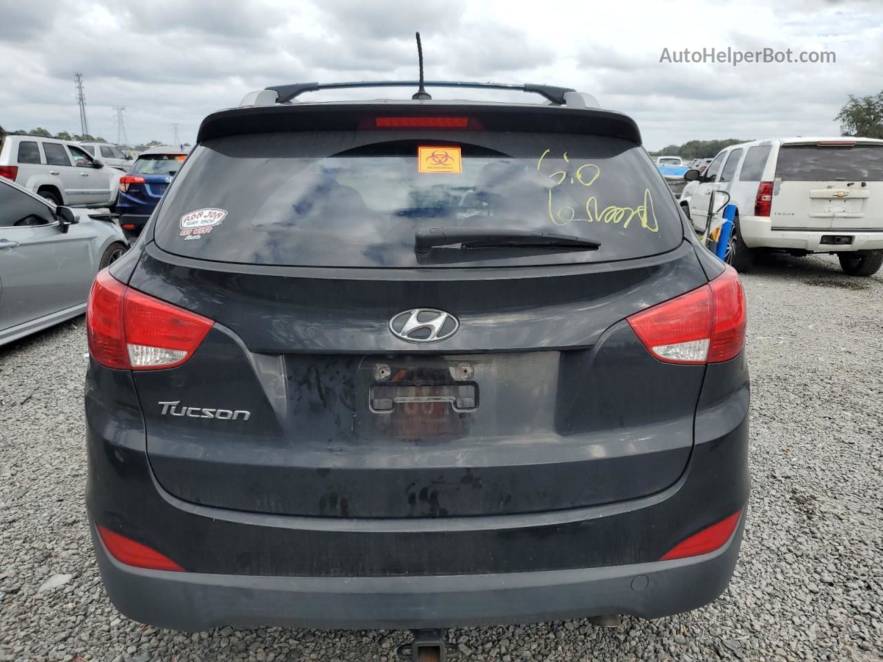 2014 Hyundai Tucson Gls Black vin: KM8JU3AG9EU932229