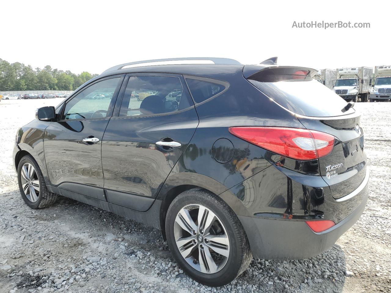 2014 Hyundai Tucson Gls Black vin: KM8JU3AG9EU946017