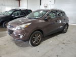 2014 Hyundai Tucson Gls Brown vin: KM8JU3AGXEU804744