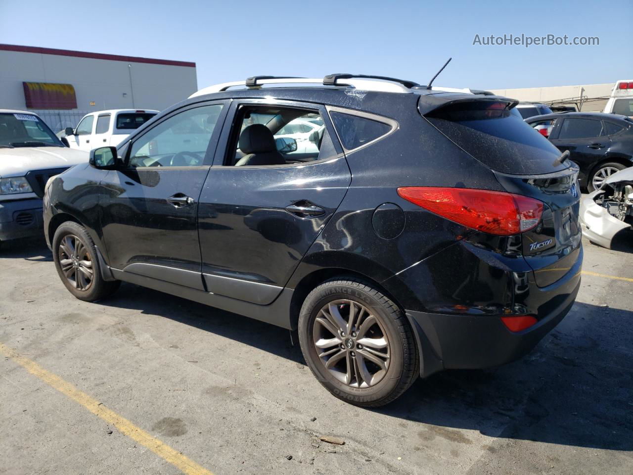 2014 Hyundai Tucson Gls Black vin: KM8JU3AGXEU921899