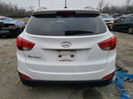 2014 Hyundai Tucson Gls White vin: KM8JU3AGXEU927234