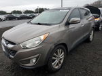 2013 Hyundai Tucson Gls Gray vin: KM8JUCAC1DU622877