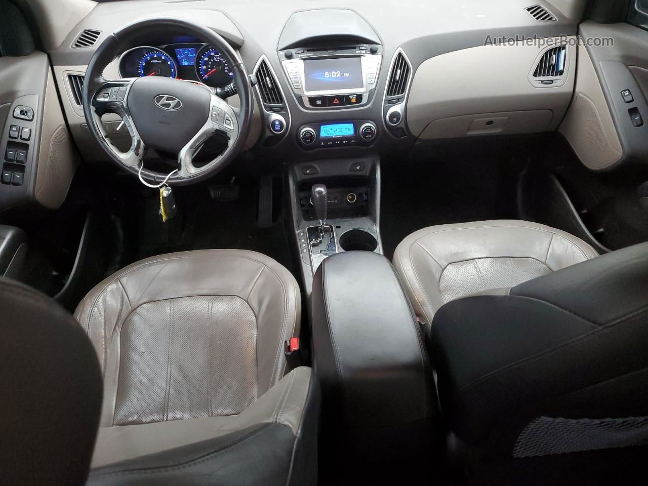 2013 Hyundai Tucson Gls Gray vin: KM8JUCAC1DU622877