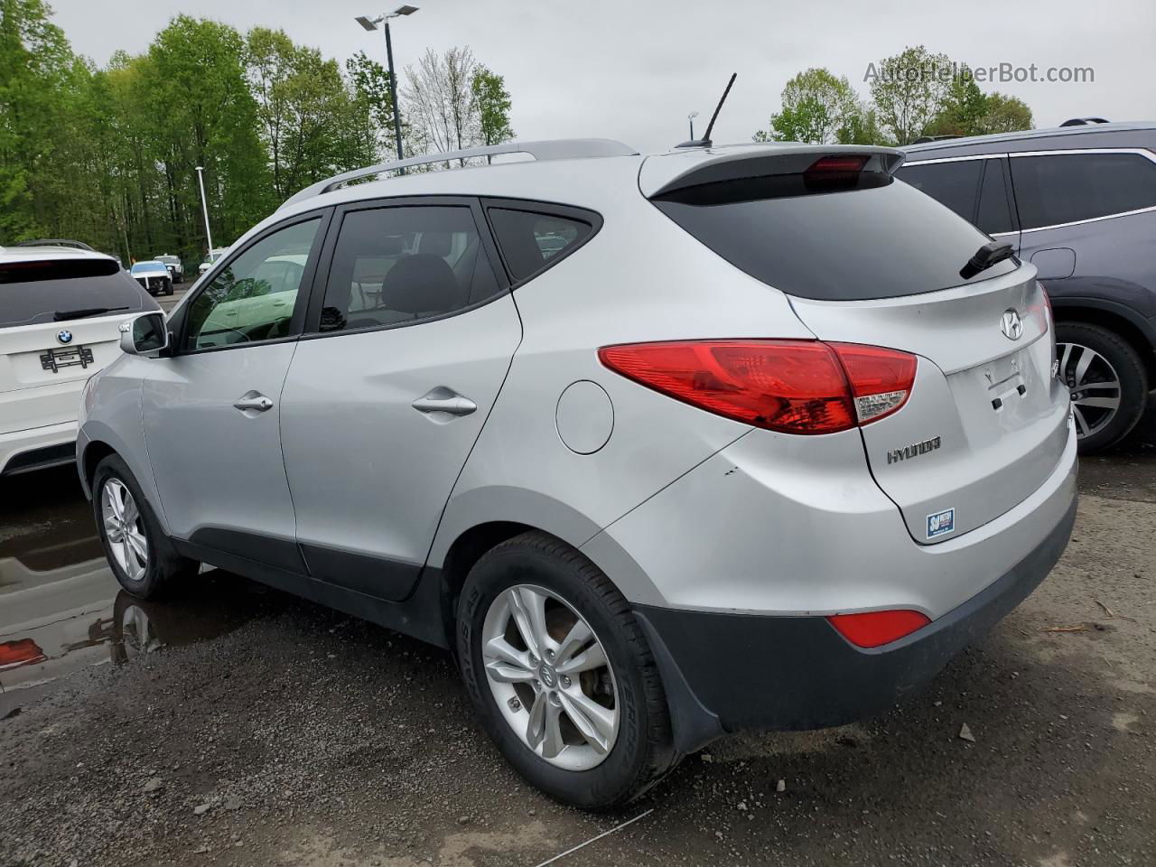 2013 Hyundai Tucson Gls Silver vin: KM8JUCAC1DU769068