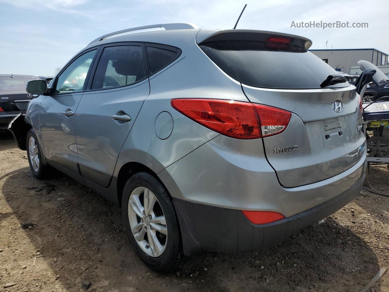 2013 Hyundai Tucson Gls Серый vin: KM8JUCAC2DU664717