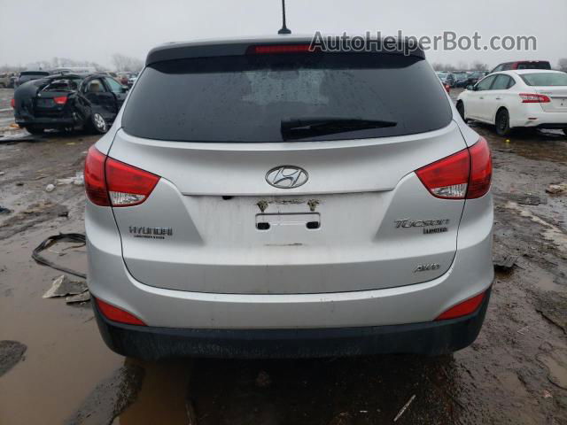 2013 Hyundai Tucson Gls Silver vin: KM8JUCAC4DU606687