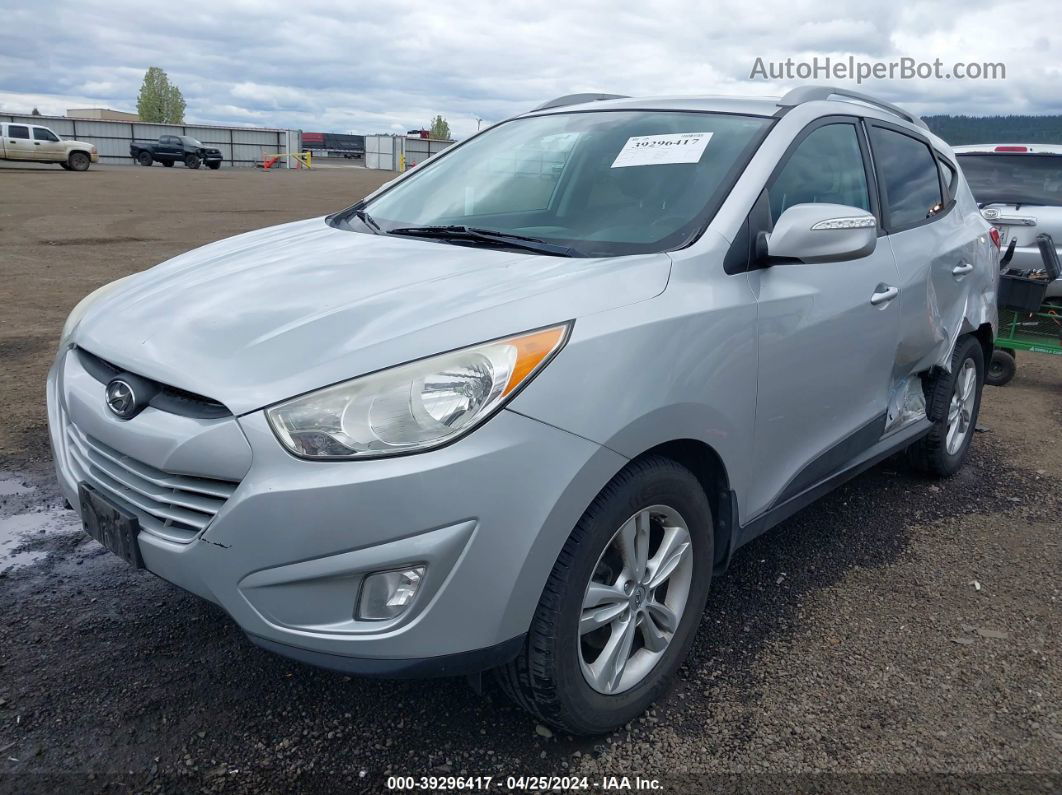 2013 Hyundai Tucson Gls Gray vin: KM8JUCAC5DU554714